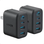Anker Zolo Usb Charger Block, 2-PACK 4-PORT Wall Adapter With 50W Max Black. Fixed Price $42.99.