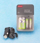Sanyo Mfc Digital Battery CHARGER+12 Nimh Aa&aaa Duracell Batteries Auto Adapter. Fixed Price $19.00.