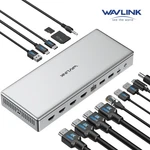 Wavlink Quad Monitor Usb-c Docking Station With 4X 4K Hdmi Charging Port Hub. Fixed Price $224.99.