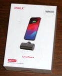 Iwalk LINKPOD-4 Docking Battery For Iphone, 4500MAH Charger, White New Box. Fixed Price $19.99.