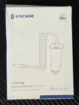 Syncwire 32W Lightning Spring Cord Car Charger Mfi Certified For Iphone Ipad. Fixed Price $16.77.