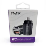 Statik Blitzcharge 45W Dual Car Charger Usb-c And Usb-a. Fixed Price $17.99.