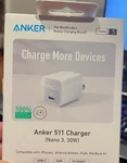 Anker 511 30W Gan Usb-c Charger Adapter Aurora White New. Fixed Price $13.99.