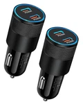 60W Usb Car Charger, Pack Ailkin Cigarette Lighter 2.63INCH,. Fixed Price $30.99.