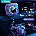 Joyroom Bluetooth 5.3 Fm/aux Car Charger Adapter Pd QC3.0 3-PORT Transmitter. Fixed Price $42.99.