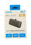 New Anker A1645H11-1 Power Bank Built-in Connector Black. Fixed Price $21.99.