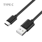 2.4A Black Color Type-c Connector Sync High Speed 6FT Charging Fast Data Cable. Fixed Price $10.99.