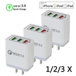 Usb Fast Qc Hub Wall Charger Head Power Adapter For Android Ipad Iphone. Fixed Price $12.24.