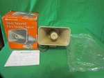 Radio Shack Power Horn 49-585 Two-sound Electronic Siren Security Speaker New. Fixed Price $32.99.