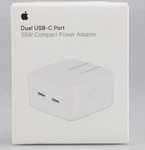 New Oem Apple 35W Dual Usb Type-c Port Compact Power Adapter Open Box Original. Fixed Price $24.99.