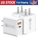 Mesmart 2-PORT Usb A+c Fast Wall Charger Block For Cell Phone Universal Lot. Fixed Price $58.33.