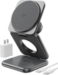QI2-CERTIFIED 15W Magnetic Wireless Charger Standfor IPHONE17 Applewatch Airpods. Fixed Price $61.18.