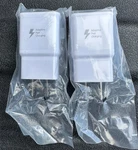 Samsung Adaptive Fast Charging Wall Plug Block EP-TA20JWE Travel Adapter, 2X. Fixed Price $9.95.