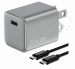 Ef Ecoflow Rapid 20W Gan Usb Charger With Cable. Fixed Price $8.00.