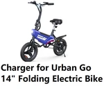 Ac Power Supply Battery Charger For Urban Go US23 14" Folding Electric Bike. Fixed Price $29.42.