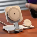 Lisen Travel Wireless Charging Station For Multiple Devices Fits Apple Iphone 15. Fixed Price $35.10.