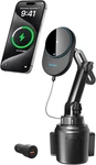 Miracase For Magsafe Car Mount Charger, 15W Fast Charging Cup Holder Phone. Fixed Price $89.36.