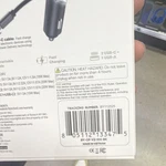 Bytech Black Fast Car Charger, 3-PORT Usb-c/usb-a W/ 3FT Cable. Fixed Price $10.00.
