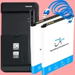 High Power Sporting 2X 4620MA Battery Wall Charger Cable F Lg Treasure Lte L51AL. Fixed Price $49.88.