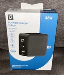 Utilitech 32W Type & Usb Wall Outlet Charger 2-PORT Fast Charging. Fixed Price $19.99.