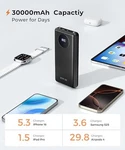 Joyfar Portable-charger-power-bank Travel Essentials Battery Pack Usb Black. Fixed Price $53.15.