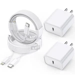 Long Apple Iphone Charger,fast Charging 2PACK Pd Wall Cha.... Fixed Price $27.89.