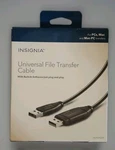 Insignia Universal File Cable Pc Mac. Feet Transfers New. NS-PU965XF. Fixed Price $13.55.