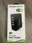 Gotough 4.2 Amp, Usb Port Wall Charger, Model# CX2507BK. Fixed Price $22.59.