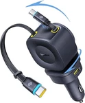 Baseus 163W Retractable Car Charger Usb Fast Charging, Primetrip VR2. Fixed Price $70.05.