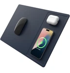 Pout H3 Pro Dual Qi Wireless Charging Mouse Pad Fast. Fixed Price $35.99.