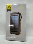 Portable Solar Power Bank Phone & Device Charger W/ Flashlight Compass Clip New. Fixed Price $14.99.