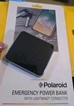 Polaroid Emergency Power Bank W/ Lightening Connector. Fixed Price $12.00.