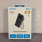 Anker Pocket Sized Power Bank 10000MAH 22.5W Compact Design Blk Digital Display. Fixed Price $28.49.