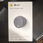 August Yale Wi-fi Smart Lock Matte Black ASL-05 Alexa Google Homekit. Fixed Price $150.00.