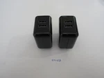 Lot Of Insignia 3.4 Amp 17WATT Wall Charger With Ports NS-MAC2U3N. Fixed Price $8.00.