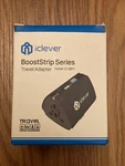Iclever Booststrip Series International Travel Adapter IC-BB11 Usb Charging Port. Fixed Price $17.00.