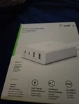Belkin Boost Pro 4-PORTS 108W Gan Usb-c Charger White WCH010DQWH New!. Fixed Price $42.00.