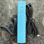 Ifrogz Golite - 2600 Mah Battery + Flashlight Blue Comes With Charging Cord. Fixed Price $18.99.