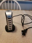 Aduro PW-HUB6P08 Usb Charging Station, Port: 5VDC / 8A. Fixed Price $24.99.