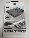 Portable Power Bank Binder Friendly Usb Charger 4000 Mah Iphone Android Comp. Fixed Price $10.00.