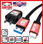 Usb-c Charger Cable Data Sync Home Wall For Samsung Lg Motorola Android. Fixed Price $12.99.