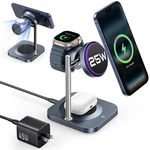 QI2.2 Certified 25W Fast Charging Station With Cooling Fan, 3 1 Wireless C.... Fixed Price $77.45.