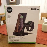 Belkin - Powerhouse Charging Dock For Iphone And Apple Watch Black F8J237TTBLK. Fixed Price $21.95.