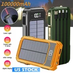 Solar Power Bank 4 Usb Portable External Backup Battery Charger For Cell Phone-. Fixed Price $20.99.