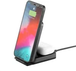 Ubio Labs 2-IN-1 Wireless Charging Stand, Black. Fixed Price $7.99.
