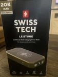 New Swiss Tech Leistung Multi-charging Power Bank. Fixed Price $43.00.