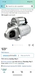 New Unused Boatrip Starter Motor. Fixed Price $46.00.