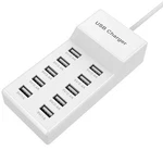 Usb Charger Station Rapid Charging Auto Detect White Wall Safety. Fixed Price $46.99.