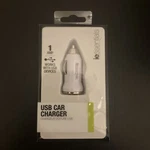 Usb Car Charger - Iessentials 1 Amp Works With Devices. Fixed Price $8.99.