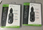 Poweritup 2-PACK 3,000MAH Portable Bank +usb Car Adapter, Charger. Fixed Price $24.97.